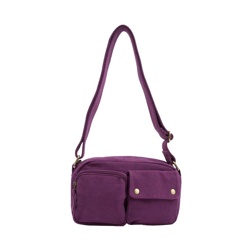 Seasalt Cornwall Melder Cross Body Bag - Purple Kale image number 0
